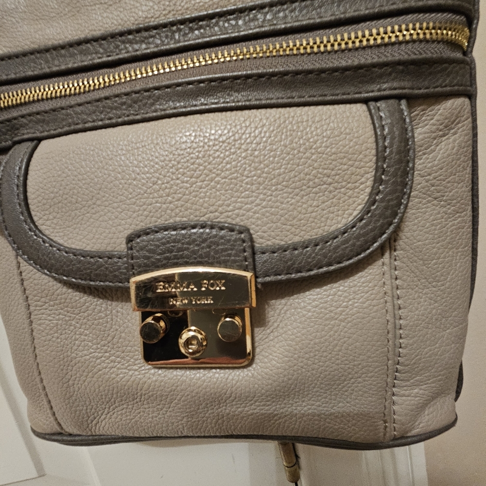 Grey Vegan Leather
